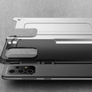 For Samsung Galaxy A72 5G / 4G Magic Armor TPU + PC Combination Case(Navy Blue)