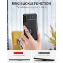 For Xiaomi Poco M3 Metal Ring Holder 360 Degree Rotating TPU Case(Red)