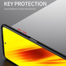 For Xiaomi Poco M3 Metal Ring Holder 360 Degree Rotating TPU Case(Red)