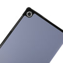 For Lenovo Tab M10 HD (X306) 3-folding Skin Texture Horizontal Flip TPU + PU Leather Case with Holder(Black)