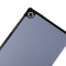 For Lenovo Tab M10 HD (X306) 3-folding Skin Texture Horizontal Flip TPU + PU Leather Case with Holder(Navy Blue)