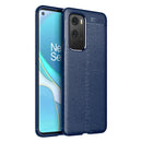 For OnePlus 9 Pro Litchi Texture TPU Shockproof Case(Navy Blue)