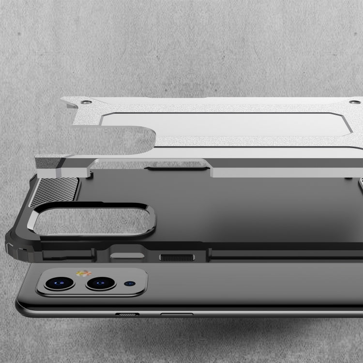 For OnePlus 9 Magic Armor TPU + PC Combination Case(Blue)