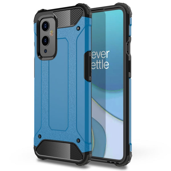 For OnePlus 9 Magic Armor TPU + PC Combination Case(Blue)