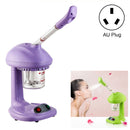 Household Face Steaming Device Beauty Humidifier Nano Face Steamer Automatic Alcohol Sprayer, Specification:AU Plug(Purple)