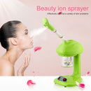 Household Face Steaming Device Beauty Humidifier Nano Face Steamer Automatic Alcohol Sprayer, Specification:AU Plug(White)