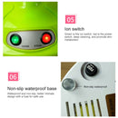 Household Face Steaming Device Beauty Humidifier Nano Face Steamer Automatic Alcohol Sprayer, Specification:UK Plug(White)