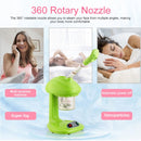 Household Face Steaming Device Beauty Humidifier Nano Face Steamer Automatic Alcohol Sprayer, Specification:UK Plug(White)
