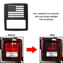 Car Taillight Refit Decoration Pattern Protective Cover, Specification:American Flag Shape