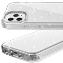 Transparent Glitter Powder Protective Case For iPhone 12 Pro Max(Transparent)