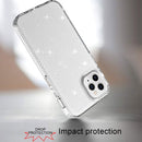 Transparent Glitter Powder Protective Case For iPhone 12 Pro Max(Transparent)
