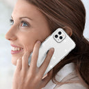 Transparent Glitter Powder Protective Case For iPhone 12 Pro Max(Transparent)