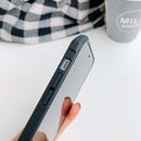 For Xiaomi Mi 10T / 10 Pro / Redmi K30S Acrylic + Color TPU Shockproof Case with Neck Lanyard(Dark Blue)