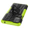 For LG K52 5G Tire Texture Shockproof TPU+PC Protective Case with Holder(Green)