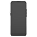 For Motorola Moto G9 Power Tire Texture Shockproof TPU+PC Protective Case with Holder(Black)