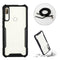 For Huawei Y9 Prime (2019) Acrylic + Color TPU Shockproof Case with Neck Lanyard(Black)