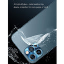 TOTUDESIGN AB-065 Armor Series Aluminum Alloy + Tempered Glass Integrated Lens Film For iPhone 12 Pro Max(Blue)