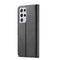 For Samsung Galaxy S21 Ultra 5G LC.IMEEKE Calf Texture Horizontal Flip Leather Case with Holder & Card Slots & Wallet(Black)