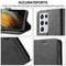 For Samsung Galaxy S21 Ultra 5G LC.IMEEKE Calf Texture Horizontal Flip Leather Case with Holder & Card Slots & Wallet(Black)