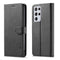 For Samsung Galaxy S21 Ultra 5G LC.IMEEKE Calf Texture Horizontal Flip Leather Case with Holder & Card Slots & Wallet(Black)