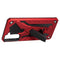 For Samsung Galaxy S21 5G Shockproof TPU + PC Protective Case with Holder(Red)