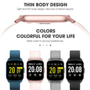 Lokmat KW17 1.3 inch TFT Screen IP68 Waterproof Smart Watch, Support Sleep Monitor / Heart Rate Monitor / Blood Pressure Monitor(Black)