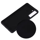 For Samsung Galaxy S21 5G Pure Color Liquid Silicone Shockproof Full Coverage Case(Black)