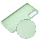 For Samsung Galaxy S21 5G Pure Color Liquid Silicone Shockproof Full Coverage Case(Green)