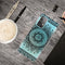 For Samsung Galaxy A32 5G Colored Drawing Pattern Highly Transparent TPU Protective Case(Mandala)