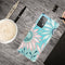 For Samsung Galaxy A52 5G / 4G Colored Drawing Pattern Highly Transparent TPU Protective Case(Pink Green Flower)