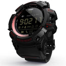 Lokmat MK16 LCD Screen 50m Waterproof Smart Watch, Support Information Reminder / Remote Camera / Walking Motion Monitor(Red)