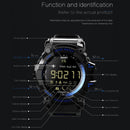 Lokmat MK16 LCD Screen 50m Waterproof Smart Watch, Support Information Reminder / Remote Camera / Walking Motion Monitor(Red)