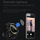 Lokmat MK16 LCD Screen 50m Waterproof Smart Watch, Support Information Reminder / Remote Camera / Walking Motion Monitor(Red)