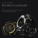 Lokmat MK16 LCD Screen 50m Waterproof Smart Watch, Support Information Reminder / Remote Camera / Walking Motion Monitor(Blue)