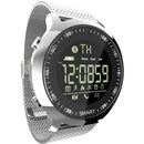 Lokmat MK18 1.1 inch Circle Screen IP68 Waterproof Smart Watch, Support Information Reminder / Remote Camera / Walking Motion Monitor(Silver)