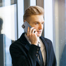 DUX DUCIS Hivo Series Cowhide + PU + TPU Leather Horizontal Flip Case with Holder & Card Slots For iPhone 11(Light Blue)