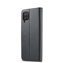 For Samsung Galaxy A12 LC.IMEEKE Calf Texture Horizontal Flip Leather Case, with Holder & Card Slots & Wallet & Photo Frame(Black)