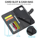 For Samsung Galaxy A12 LC.IMEEKE Calf Texture Horizontal Flip Leather Case, with Holder & Card Slots & Wallet & Photo Frame(Black)