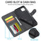 For Samsung Galaxy A12 LC.IMEEKE Calf Texture Horizontal Flip Leather Case, with Holder & Card Slots & Wallet & Photo Frame(Black)