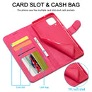 For Samsung Galaxy A12 LC.IMEEKE Calf Texture Horizontal Flip Leather Case, with Holder & Card Slots & Wallet & Photo Frame(Red)