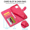 For Samsung Galaxy A12 LC.IMEEKE Calf Texture Horizontal Flip Leather Case, with Holder & Card Slots & Wallet & Photo Frame(Red)
