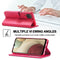 For Samsung Galaxy A12 LC.IMEEKE Calf Texture Horizontal Flip Leather Case, with Holder & Card Slots & Wallet & Photo Frame(Red)