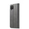 For Samsung Galaxy A12 LC.IMEEKE Calf Texture Horizontal Flip Leather Case, with Holder & Card Slots & Wallet & Photo Frame(Grey)
