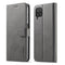 For Samsung Galaxy A12 LC.IMEEKE Calf Texture Horizontal Flip Leather Case, with Holder & Card Slots & Wallet & Photo Frame(Grey)