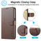 For Samsung Galaxy A12 LC.IMEEKE Calf Texture Horizontal Flip Leather Case, with Holder & Card Slots & Wallet & Photo Frame(Coffee)