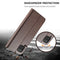 For Samsung Galaxy A12 LC.IMEEKE Calf Texture Horizontal Flip Leather Case, with Holder & Card Slots & Wallet & Photo Frame(Coffee)