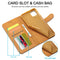For Samsung Galaxy A12 LC.IMEEKE Calf Texture Horizontal Flip Leather Case, with Holder & Card Slots & Wallet & Photo Frame(Brown)