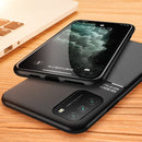 For Xiaomi Poco M3 Classic Tilt Strip Grain Magnetic Shockproof PC + TPU Case(Green)