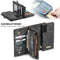 For Samsung Galaxy S21+ 5G CaseMe Detachable Multifunctional Horizontal Flip Leather Case, with Card Slot & Holder & Zipper Wallet & Photo Frame(Black)