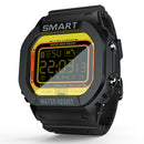 Lokmat MK22 1.21 inch FSTN LCD Screen 50m Waterproof Smart Watch, Support Information Reminder / Remote Camera / Sport Record(Orange)